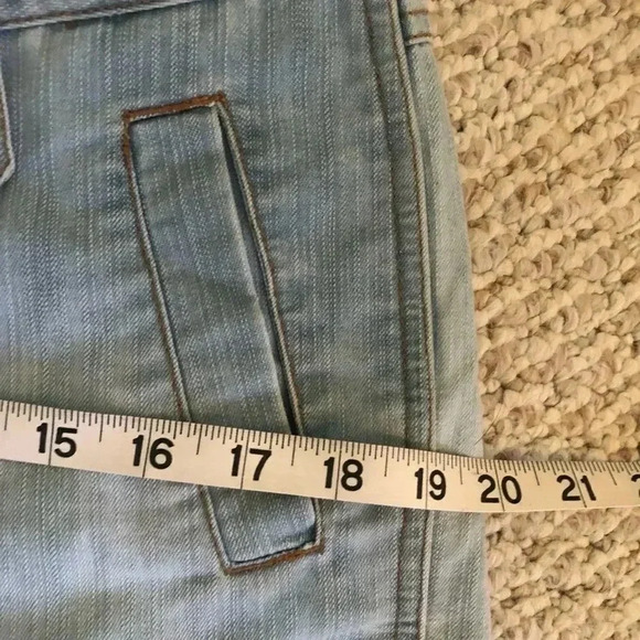 𝅺Ruff Hewn pull strings jean shorts size 8 - Picture 8 of 13